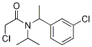 2-Chloro-N-[1-(3-chloro-phenyl)-ethyl]-N-isopropyl-acetaMide Struktur