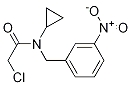 2-Chloro-N-cyclopropyl-N-(3-nitro-benzyl)-acetaMide Struktur