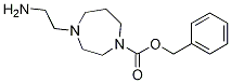 4-(2-AMino-ethyl)-[1,4]diazepane-1-carboxylic acid benzyl ester Struktur