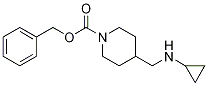 4-CyclopropylaMinoMethyl-piperidine-1-carboxylic acid benzyl ester Struktur