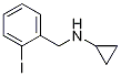 Cyclopropyl-(2-iodo-benzyl)-aMine Struktur