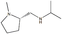 Isopropyl-((S)-1-Methyl-pyrrolidin-2-ylMethyl)-aMine Struktur