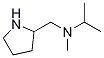 Isopropyl-Methyl-pyrrolidin-2-ylMethyl-aMine Struktur