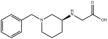 ((S)-1-Benzyl-piperidin-3-ylaMino)-acetic acid Struktur