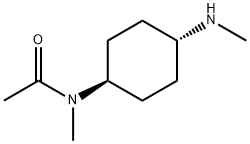 (1R,4R)-N-Methyl-N-(4-MethylaMino-cyclohexyl)-acetaMide Struktur