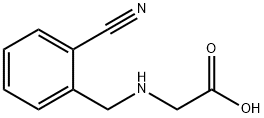 (2-Cyano-benzylaMino)-acetic acid Struktur