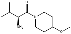 (S)-2-AMino-1-(4-Methoxy-piperidin-1-yl)-3-Methyl-butan-1-one Struktur