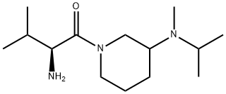 (S)-2-AMino-1-[3-(isopropyl-Methyl-aMino)-piperidin-1-yl]-3-Methyl-butan-1-one Struktur