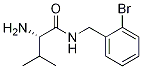 (S)-2-AMino-N-(2-broMo-benzyl)-3-Methyl-butyraMide Struktur