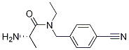 (S)-2-AMino-N-(4-cyano-benzyl)-N-ethyl-propionaMide Struktur