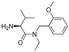 (S)-2-AMino-N-ethyl-N-(2-Methoxy-benzyl)-3-Methyl-butyraMide Struktur