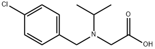 [(4-Chloro-benzyl)-isopropyl-aMino]-acetic acid Struktur