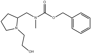 [1-(2-Hydroxy-ethyl)-pyrrolidin-2-ylMethyl]-Methyl-carbaMic acid benzyl ester Struktur