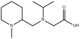 [Isopropyl-(1-Methyl-piperidin-2-ylMethyl)-aMino]-acetic acid Struktur