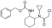 {2-[(2-Chloro-acetyl)-cyclopropyl-aMino]-cyclohexyl}-carbaMic acid benzyl ester Struktur