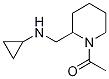 1-(2-CyclopropylaMinoMethyl-piperidin-1-yl)-ethanone Struktur