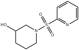 1-(Pyridine-2-sulfonyl)-piperidin-3-ol Struktur