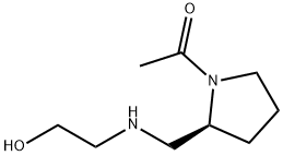 1-{(S)-2-[(2-Hydroxy-ethylaMino)-Methyl]-pyrrolidin-1-yl}-ethanone Struktur