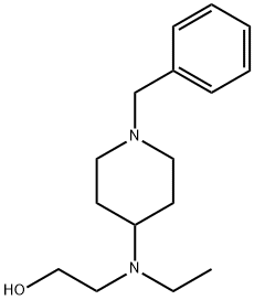 2-[(1-Benzyl-piperidin-4-yl)-ethyl-aMino]-ethanol Struktur