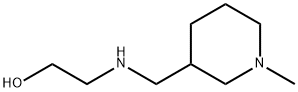 2-[(1-Methyl-piperidin-3-ylMethyl)-aMino]-ethanol Struktur