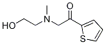 2-[(2-Hydroxy-ethyl)-Methyl-aMino]-1-thiophen-2-yl-ethanone Struktur