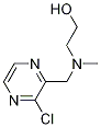 2-[(3-Chloro-pyrazin-2-ylMethyl)-Methyl-aMino]-ethanol Struktur