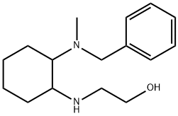 2-[2-(Benzyl-Methyl-aMino)-cyclohexylaMino]-ethanol Struktur