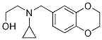 2-[Cyclopropyl-(2,3-dihydro-benzo[1,4]dioxin-6-ylMethyl)-aMino]-ethanol Struktur