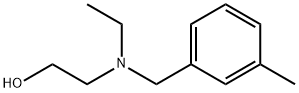 2-[Ethyl-(3-Methyl-benzyl)-aMino]-ethanol Struktur