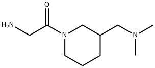 2-AMino-1-(3-diMethylaMinoMethyl-piperidin-1-yl)-ethanone Struktur