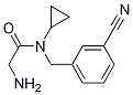 2-AMino-N-(3-cyano-benzyl)-N-cyclopropyl-acetaMide Struktur