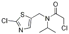 2-Chloro-N-(2-chloro-thiazol-5-ylMethyl)-N-isopropyl-acetaMide Struktur