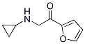 2-CyclopropylaMino-1-furan-2-yl-ethanone Struktur