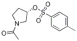 Toluene-4-sulfonic acid (S)-1-acetyl-pyrrolidin-3-yl ester Struktur