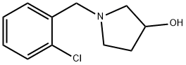 1-(2-chlorobenzyl)pyrrolidin-3-ol Struktur