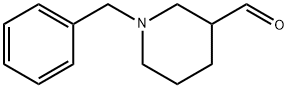 1-benzylpiperidine-3-carbaldehyde Struktur