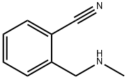 2-[(methylamino)methyl]benzonitrile Struktur