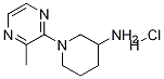 1-(3-Methyl-pyrazin-2-yl)-piperidin-3-ylamine hydrochloride Struktur