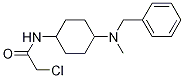 (1R,4R)-N-[4-(Benzyl-Methyl-aMino)-cyclohexyl]-2-chloro-acetaMide Struktur