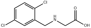 (2,5-Dichloro-benzylaMino)-acetic acid Struktur