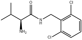 (S)-2-AMino-N-(2,6-dichloro-benzyl)-3-Methyl-butyraMide Struktur