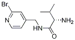 (S)-2-AMino-N-(2-broMo-pyridin-4-ylMethyl)-3-Methyl-butyraMide Struktur