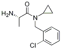 (S)-2-AMino-N-(2-chloro-benzyl)-N-cyclopropyl-propionaMide Struktur