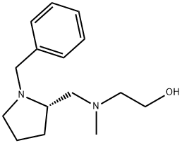 2-[((S)-1-Benzyl-pyrrolidin-2-ylMethyl)-Methyl-aMino]-ethanol Struktur