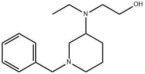 2-[(1-Benzyl-piperidin-3-yl)-ethyl-aMino]-ethanol Struktur