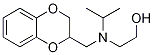 2-[(2,3-Dihydro-benzo[1,4]dioxin-2-ylMethyl)-isopropyl-aMino]-ethanol Struktur