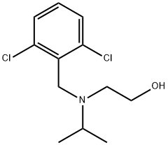 2-[(2,6-Dichloro-benzyl)-isopropyl-aMino]-ethanol Struktur