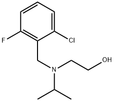 2-[(2-Chloro-6-fluoro-benzyl)-isopropyl-aMino]-ethanol Struktur