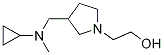 2-{3-[(Cyclopropyl-Methyl-aMino)-Methyl]-pyrrolidin-1-yl}-ethanol Struktur