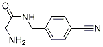 2-AMino-N-(4-cyano-benzyl)-acetaMide Struktur